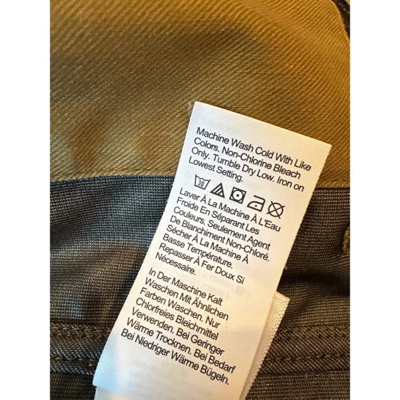 Walace & Barnes Military Field Coat Mens Large Brown Linen Blend Hooded *FLAW* - Picture 12 of 15